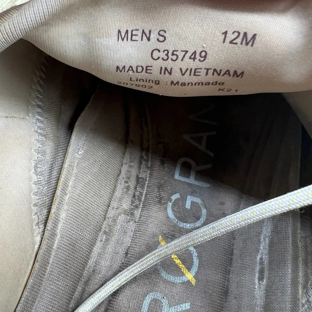 Cole Haan 2.Zerogrand Men's Size‎ 12 Oxford Laser Lined Shoes Casual C35749